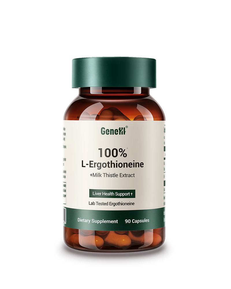 L-Ergothioneine + Milk Thistle | GeneIII – Liver & Cellular Health Support