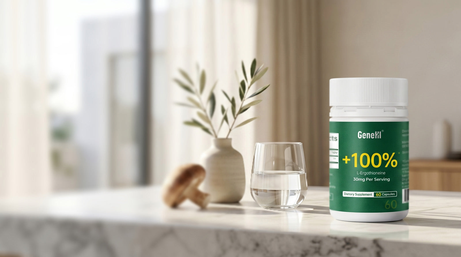 L-Ergothioneine for Focus and Brain Health