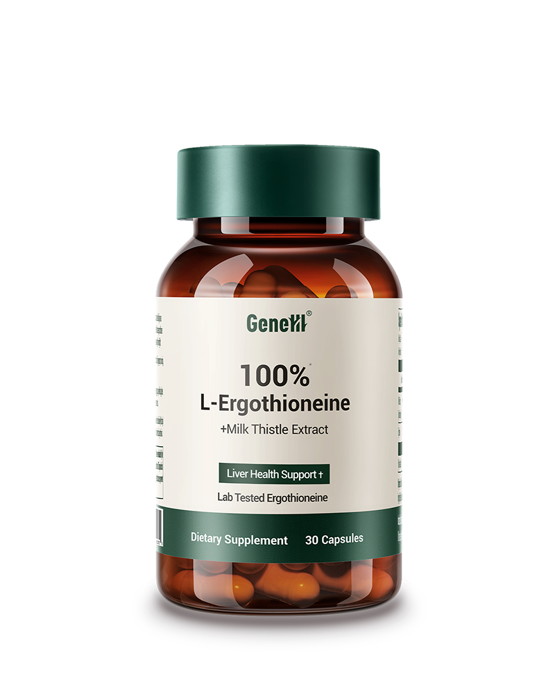 L-Ergothioneine + Milk Thistle | GeneIII – Liver & Cellular Health Support