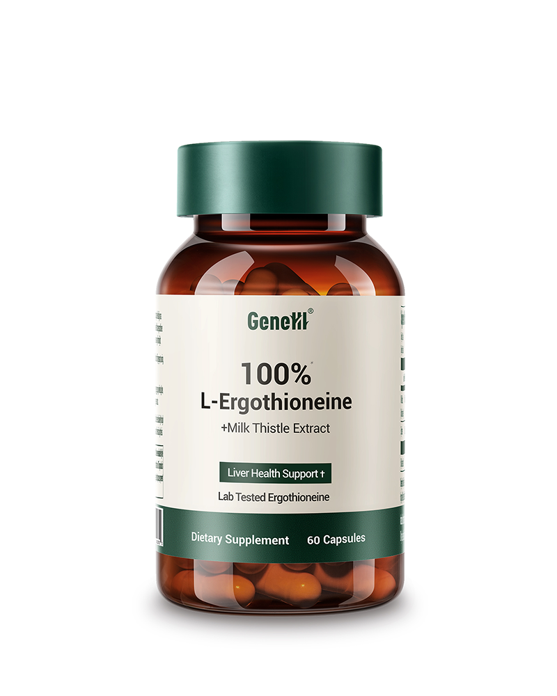 L-Ergothioneine + Milk Thistle | GeneIII – Liver & Cellular Health Support